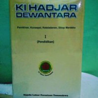 Image of KI HAJAR DEWANTARA I (Pendidikan)